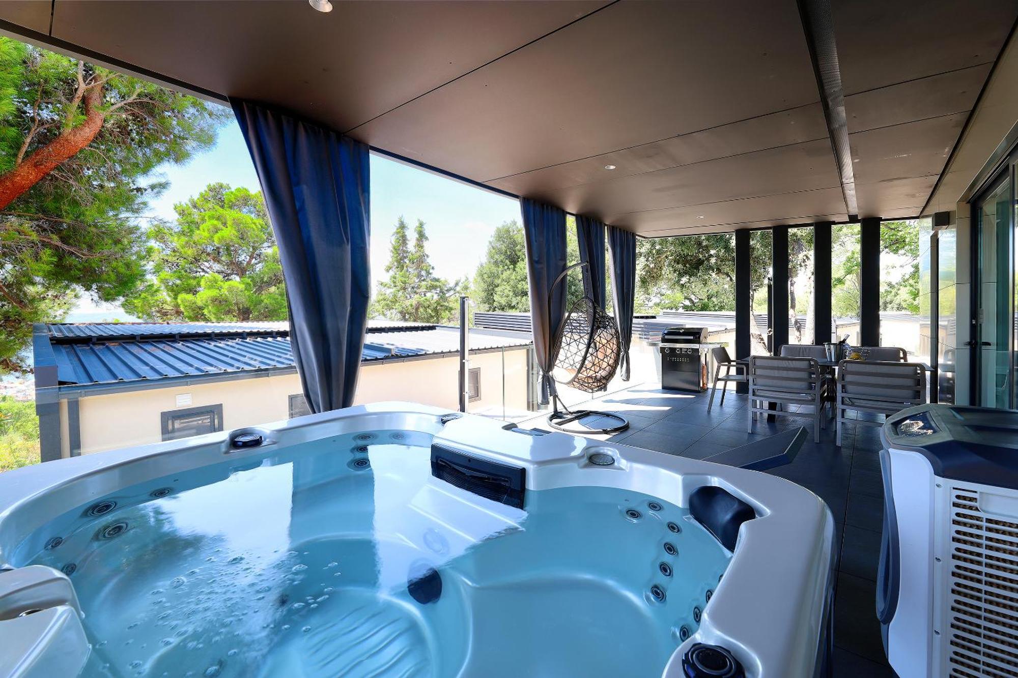 Adrialux Camping Mobile Homes เซลเซ ภายนอก รูปภาพ